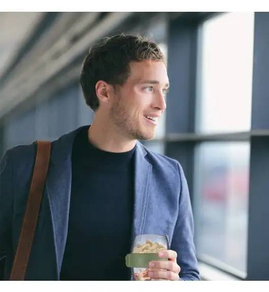 WESTMARK MINI Pocketbox pojemnik na przekąski 400 ml miętowo-zielony