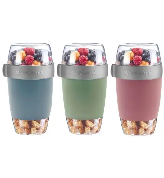WESTMARK Pojemnik na lunch 3w1 1150 ml, różowy