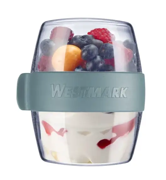 WESTMARK MAXI Pocketbox pojemniki na przekąski 700 ml, niebieski