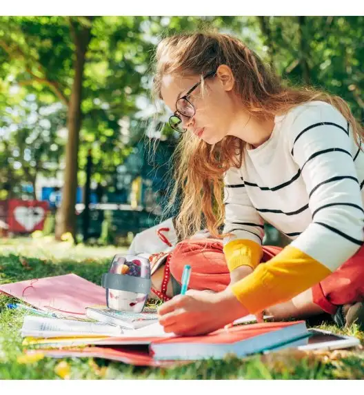 WESTMARK MAXI Pocketbox pojemniki na przekąski 700 ml, niebieski