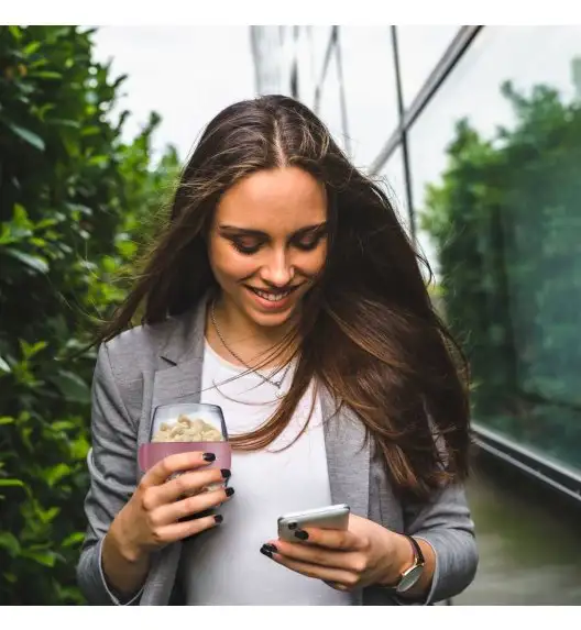 WESTMARK MAXI Pocketbox pojemnik na przekąski 700 ml, różowy