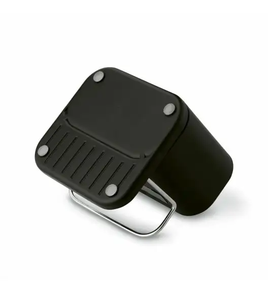 TADAR CLEAN OCIEKACZ NA SZTUĆCE CZARNY 2 KOMORY Z PODSTAWKĄ 13,5x12x10,8 CM