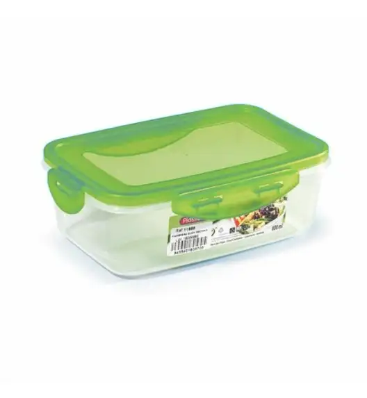 TADAR | PLASTIC FORTE POJEMNIK PLASTIKOWY PROSTOKĄTNY 800 ML 18,5x13x6 CM MIX KOLORÓW