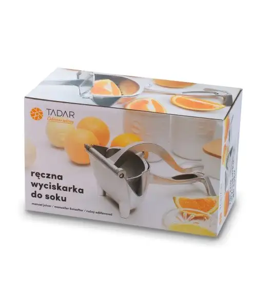 TADAR RĘCZNA WYCISKARKA CYTRYNKA 23x13,5x10,5 CM