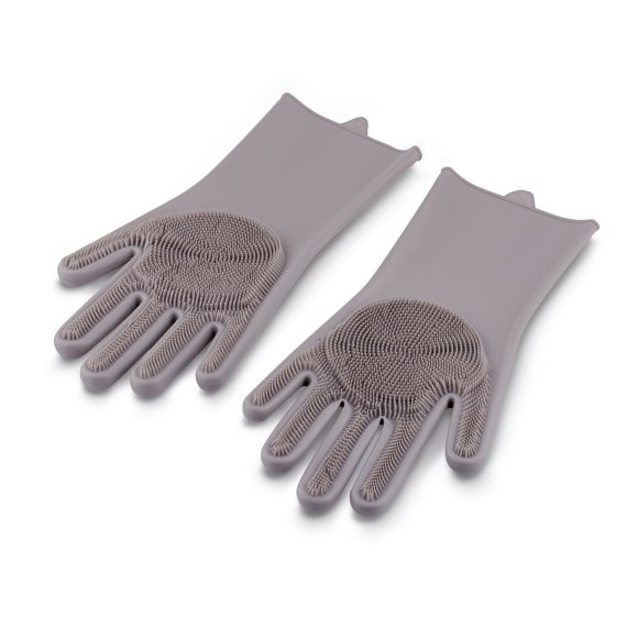 TADAR RĘKAWICE SILIKONOWE DO MYCIA Z WYPUSTKAMI