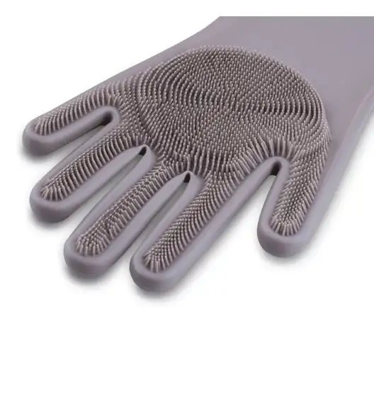 TADAR RĘKAWICE SILIKONOWE DO MYCIA Z WYPUSTKAMI