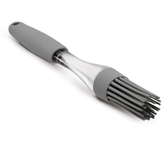 TADAR SILICO ALIX PĘDZELEK OKRĄGŁY 23x2,5 CM SZARY