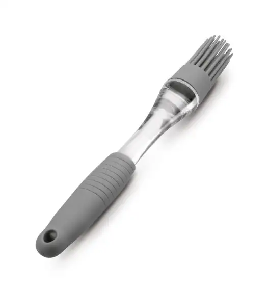 TADAR SILICO ALIX PĘDZELEK OKRĄGŁY 23x2,5 CM SZARY