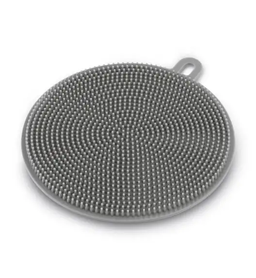 TADAR SILIKONOWA MYJKA/SZCZOTKA 10,5 CM SZARA