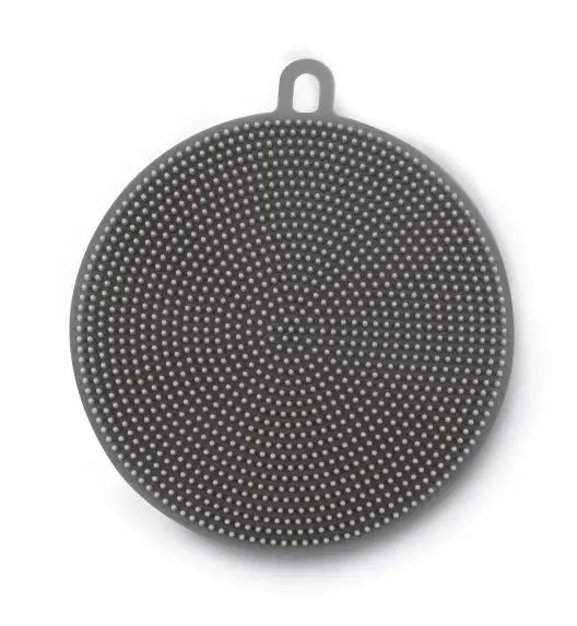 TADAR SILIKONOWA MYJKA/SZCZOTKA 10,5 CM SZARA