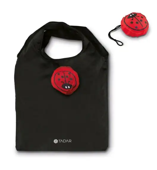 TADAR TORBA ZAKUPOWA BIEDRONKA 35x50 CM SKŁADANA