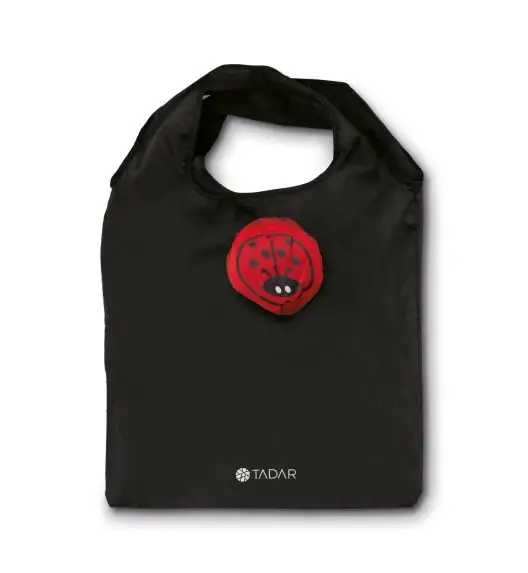 TADAR TORBA ZAKUPOWA BIEDRONKA 35x50 CM SKŁADANA