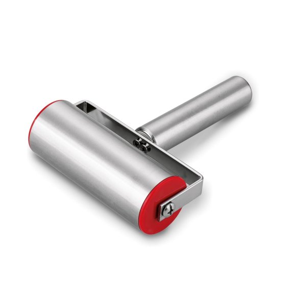 TADAR WAŁEK NIERDZEWNY Z RĄCZKĄ 12x4,5 CM