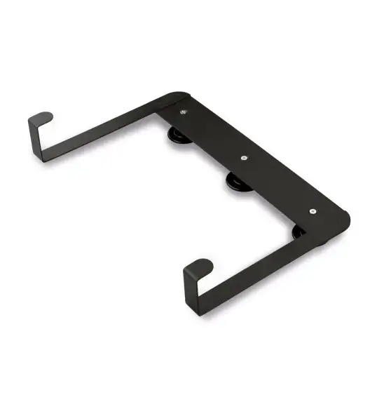 TADAR WIESZAK NA DRZWI 3 HAKI CZARNY 30x20 CM