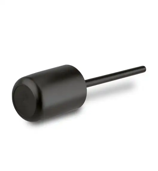 TADAR ZESTAW ŁAZIENKOWY CZARNY MAT (DOZOWNIK, MYDELNICZKA, SZCZOTKA WC, KUBEK)