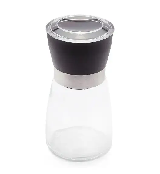 TADAR ZESTAW 2 MŁYNKÓW RĘCZNYCH DO PIEPRZU I SOLI 170 ML CZARNY I BIAŁY