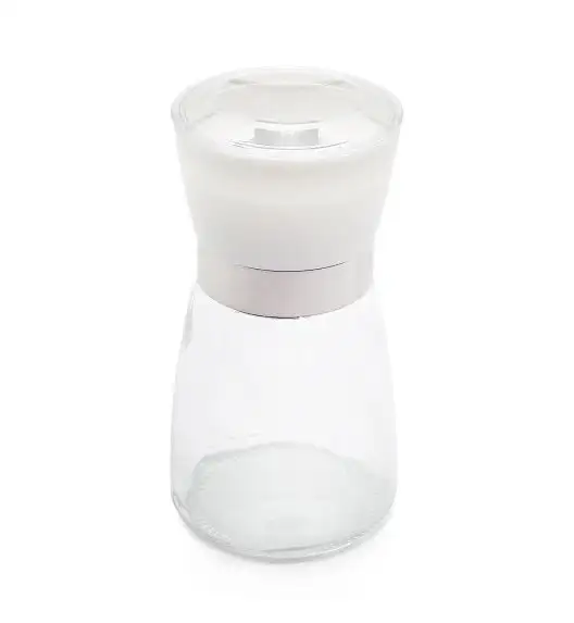 TADAR ZESTAW 2 MŁYNKÓW RĘCZNYCH DO PIEPRZU I SOLI 170 ML CZARNY I BIAŁY