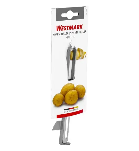 WESTMARK STEEL Obrotowa obieraczka do warzyw i owoców / stal nierdzewna