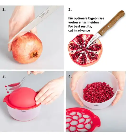 WESTMARK BUZZER Wyciskarka do granatów / tworzywo sztuczne