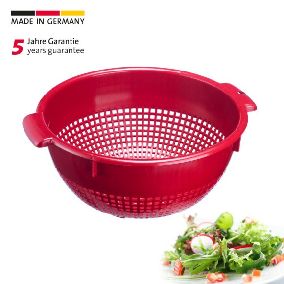 WESTMARK Durszlak 24 cm tworzywo sztuczne, czerwony