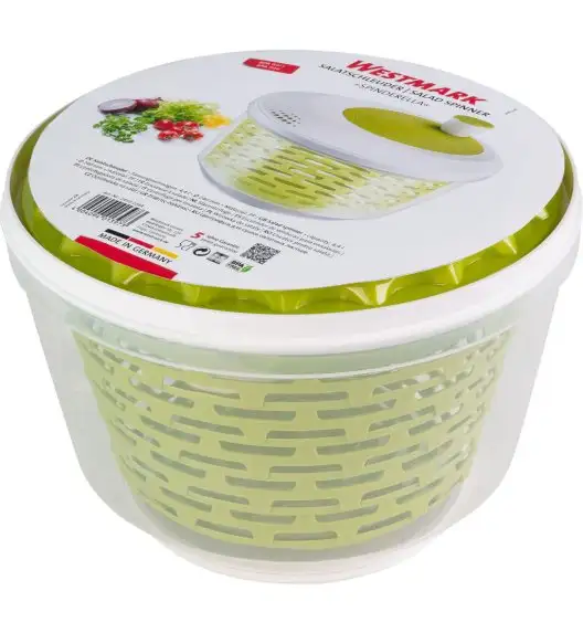 WESTMARK SPINDERELLA Wirówka do sałaty 4,4 l zielona