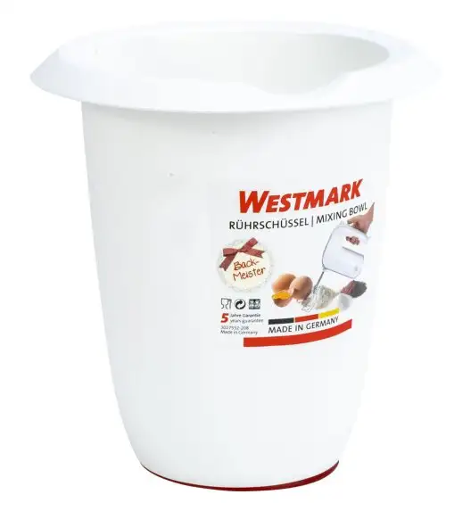 WESTMARK Pojemnik do ubijania bez pokrywki 1 l biały