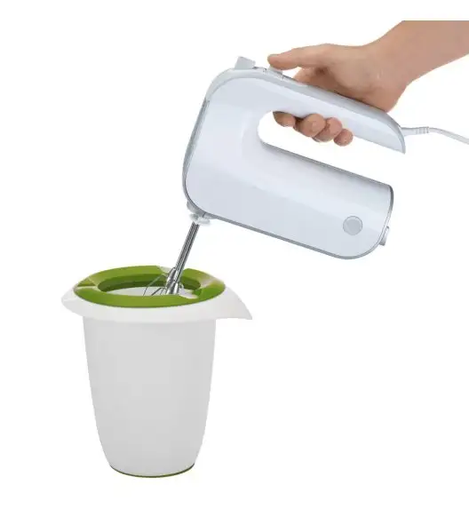 WESTMARK Miska do ubijania z dwuczęściową pokrywką 1 l zielono-biała