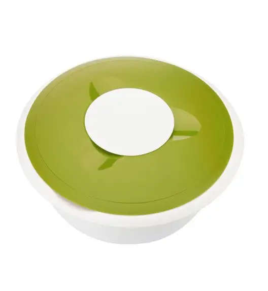 WESTMARK Miska do mieszania z dwuczęściową pokrywą, 3,5 l biało-zielona