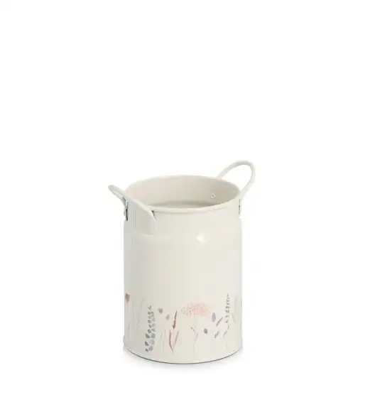 ZELLER FLOWERS Pojemnik na przybory kuchenne 1250 ml metalowy