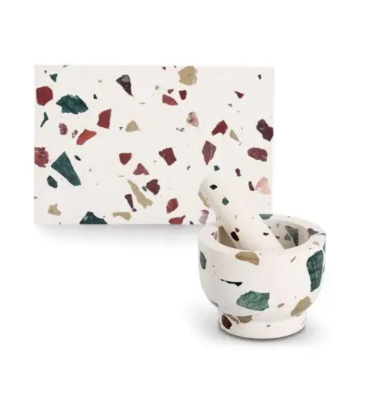 ZELLER Deska do serwowania/krojenia lastryko 30x20x14cm