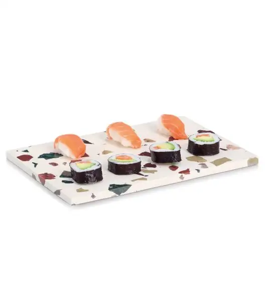 ZELLER Deska do serwowania/krojenia lastryko 30x20x14cm