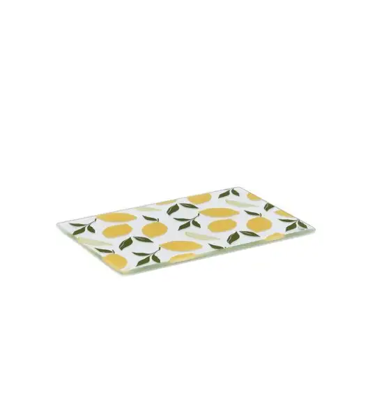 ZELLER Szklana deska do krojenia „Cytryny” 30x20cm