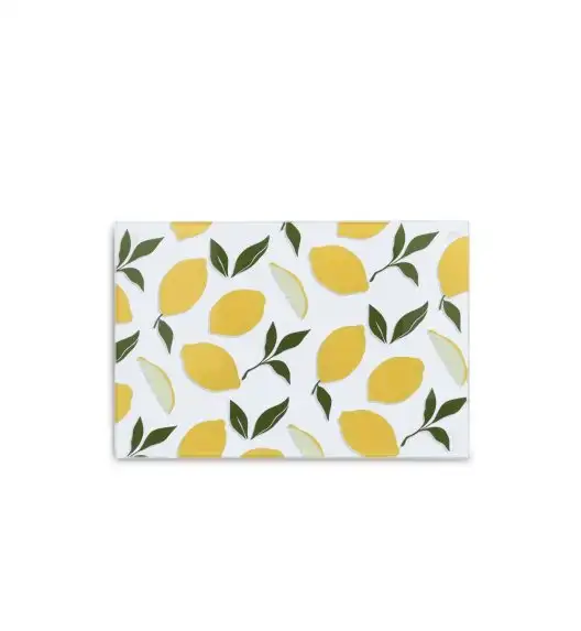 ZELLER Szklana deska do krojenia „Cytryny” 30x20cm