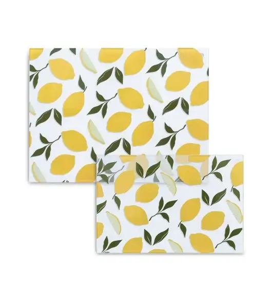 ZELLER Szklana deska do krojenia „Cytryny” 40x30cm