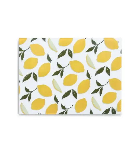 ZELLER Szklana deska do krojenia „Cytryny” 40x30cm