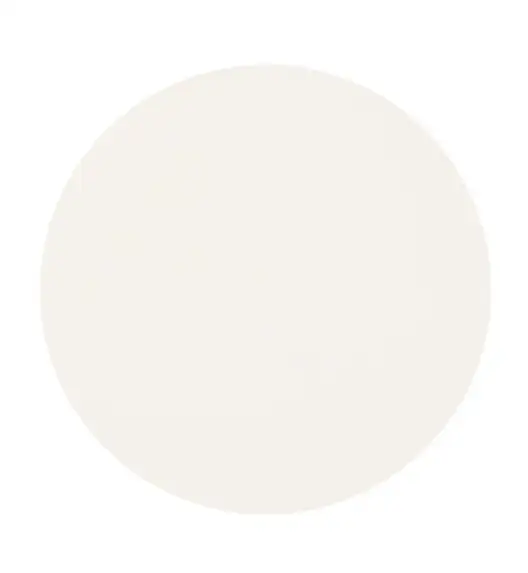 ZELLER Podkładka imitacja skóry biała Ø38cm