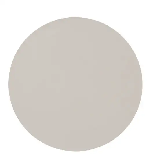 ZELLER Podkładka imitacja skóry taupe Ø38cm