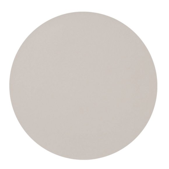 ZELLER Podkładka imitacja skóry taupe Ø38cm