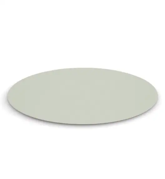 ZELLER Podkładka imitacja skóry miętowa Ø38cm