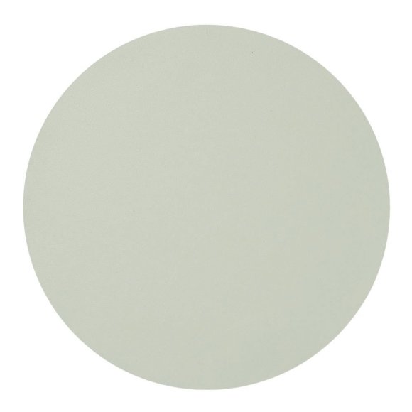 ZELLER Podkładka imitacja skóry miętowa Ø38cm