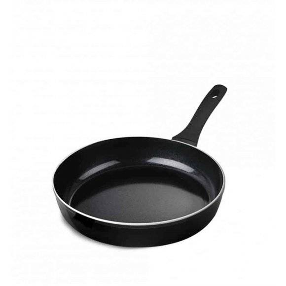 GERLACH HARMONY CLASSIC Patelnia 28 cm z pokrywką silikonową 24/26/28 cm / powłoka ceramiczna ILAG / 2 elementy