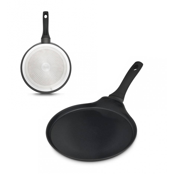 GERLACH HARMONY CLASSIC Zestaw patelni z powłoką ceramiczną ILAG 20, 24, 28 cm + Patelnia naleśnikowa 26 cm 