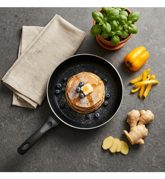 GERLACH HARMONY CLASSIC Zestaw patelni z powłoką ceramiczną ILAG 20, 24, 28 cm + Patelnia naleśnikowa 26 cm 