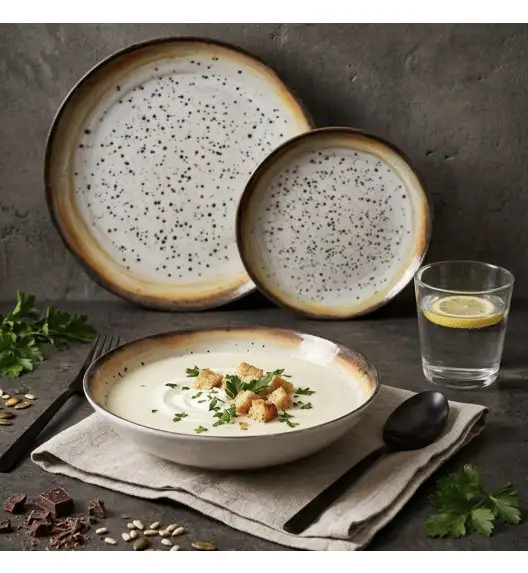 LUBIANA BOSS KERAJET | 766 KJ | Serwis obiadowy 12/36 elementów | 9281