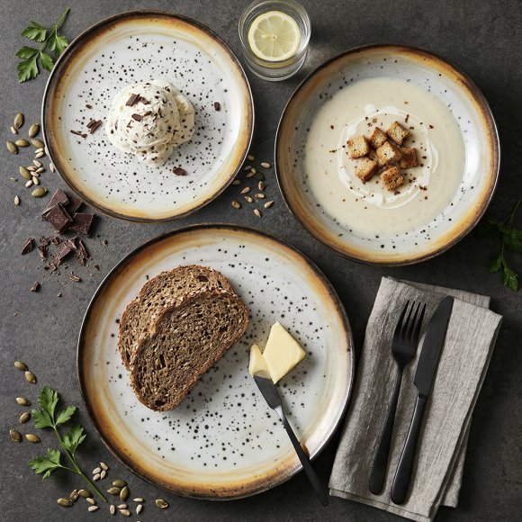 LUBIANA BOSS KERAJET | 766 KJ | Serwis obiadowy 24/72 elementy | 9281