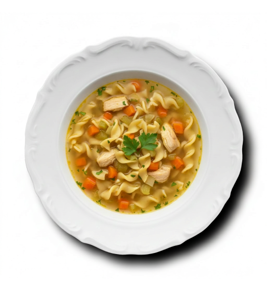 CHODZIEŻ MARIA TERESA C001 BIAŁA Talerz głęboki 22,5 cm / porcelana