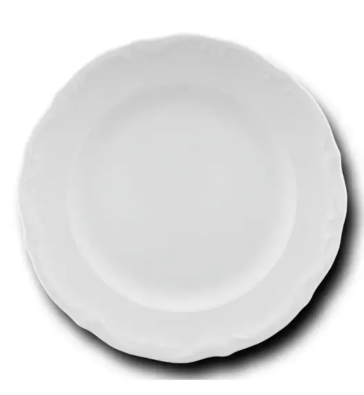 CHODZIEŻ MARIA TERESA C001 BIAŁA Talerz płytki 25 cm / porcelana