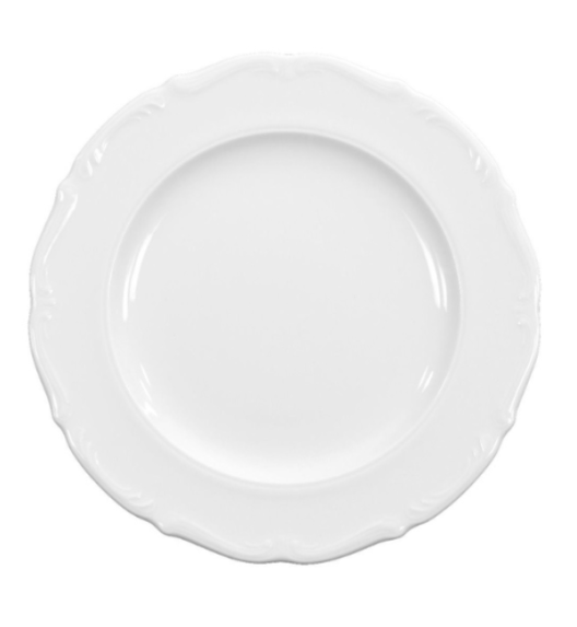 CHODZIEŻ MARIA TERESA C001 BIAŁA Talerz płytki 25 cm / porcelana