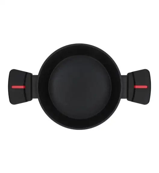 ZWIEGER RED LINE Garnek 1,8 L z pokrywką 18 cm / powłoka TitanEX