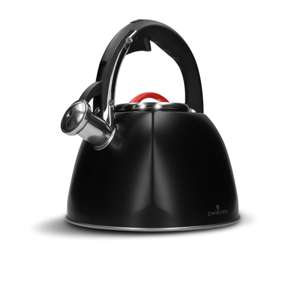 ZWIEGER RED LINE Czajnik z gwizdkiem 3 L / stal nierdzewna
